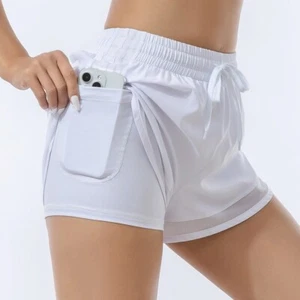 Sports Shorts Women's Quick-drying Anti-exposure Loose Yoga Pants - Picture 1 of 5