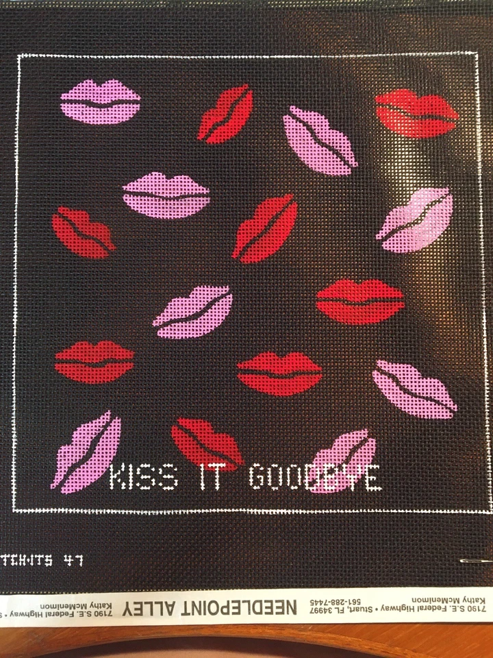 Kiss It Goodbye by Stitch Its Aprox 7" 18 malla Foto 1 de 4