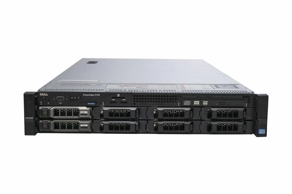 Dell PowerEdge R720 2x 8C E5-2690 2.90GHz 32GB Ram 2x 3TB 7.2K HDD 2U Server - Image 1 of 1