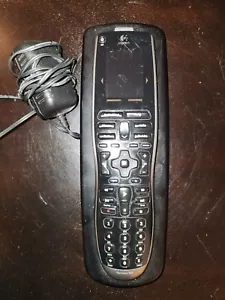 Logitech Harmony 900 One Universal Remote Color Touchscreen Black Charger As Is - Afbeelding 1 van 2