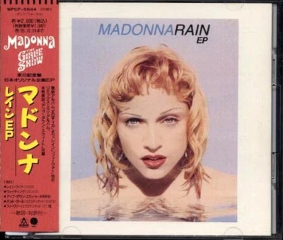 MADONNA Rain EP JAPAN CD 10 Tracks 1993 WPCP-5644 W/Obi RARE! - Image 1 of 3