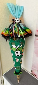 Schultüte Fußball personalisiert Schlüsselanhänger ABC Rechenkette - Bild 1 von 6