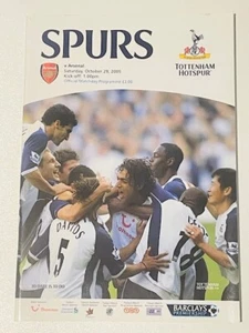 2005/06 TOTTENHAM HOTSPUR V ARSENAL 29-10-2005 PREMIER LEAGUE - Picture 1 of 1