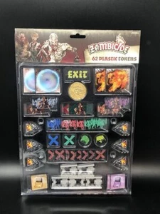 Zombicide Black Plague/Green Horde - Plastic Token Pack 62 gettoni - nuovo/new - Foto 1 di 2