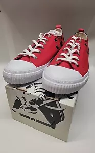 McQ Alexander McQueen talla 10 Tenis EU 44 rojas para hombre Swallow Swarm Vulc parte superior baja - Imagen 1 de 19