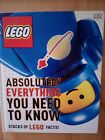 LEGO  BOOK - ABSOLUTELY EVERYTHING YOU NEED TO KNOW - STACKS OF LEGO FACTS!