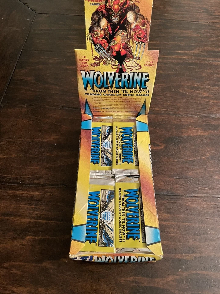 (1) Paquete Sellado 1992 Imágenes de Cómic Wolverine “Desde entonces hasta ahora” Serie II Foto 1 de 4