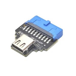 USB3.2 Gen1 Internal (19-Pin) Header to Type-C for PC Desktop Motherboards - Picture 1 of 7