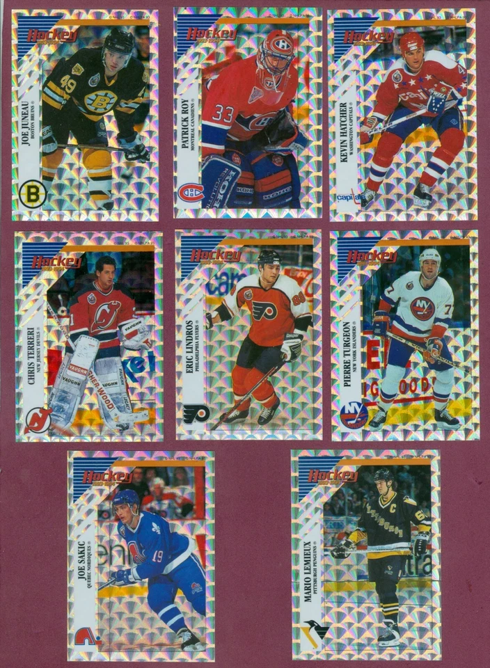1993-94 PANINI STICKERS NHL HOCKEY CARD STICKER 145-276 + FOIL A-X SEE LIST - Image 1 of 1