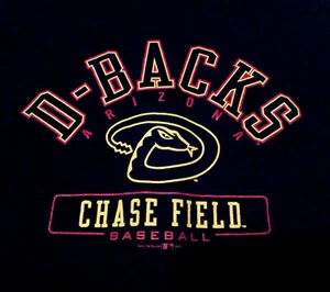 Arizona Diamondbacks T Shirt Snake Logo Chase Field XS X Small MLB EUC INV238  - Picture 1 of 5