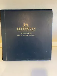 Beethoven Concert Hall Complete String Quartets LP Records Box Set 14 Vinyl - Foto 1 di 15