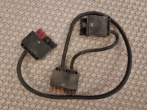 Viessmann Atola Kabel Kabelsatz Abgasklappe mit Stecker 53 und 41 - Bild 1 von 5