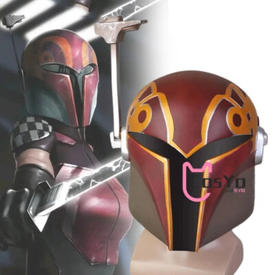 Bounty Hunter Sabine Wren Cosplay Helmet Mask Halloween Party Masks Costume Prop - Image 1 of 4