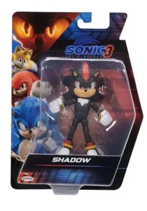 2024 Sonic The Hedgehog 3 Movie Shadow 5” Action Figure Jakks Pacific - Picture 1 of 2