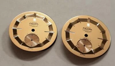 NOS Enicar "Ultrasonic" dial, great impressive dials, have two available, LOOK@ - Image 1 of 4