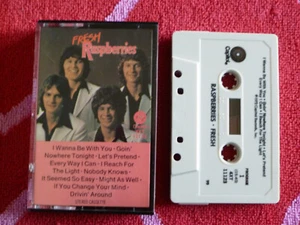 RASPBERRIES Fresh CASSETTE TAPE Capitol 1972/197? Reissue No Barcode POWER POP - Picture 1 of 2