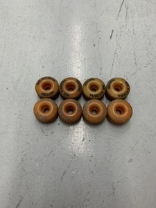 Set of 8 Vintage KR Radial Roller Wheels 70s 80s Urethane Skateboard Skates - Picture 1 of 5