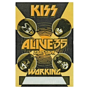 Kiss Alive 35 2009 Working Backstage Pass - Picture 1 of 2