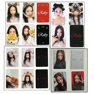 Kpop Jennie BP Bpink Photo Cards Ruby Album Self Made Autograph Photocard Gift - Picture 1 of 6