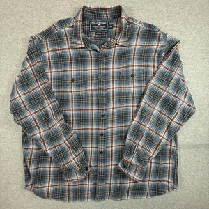 Polo Sport Sportsman Flannel Shirt Men's XXL Ralph Lauren Red/Blue Plaid Cotton - Picture 1 of 8