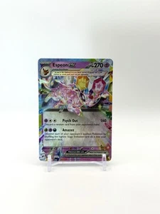 Pokemon TCG Espeon ex 034/131 Sv: Prismatic Evolutions Holo Double Rare - Picture 1 of 2