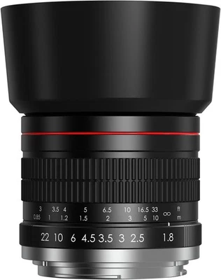 EF 85mm f1.8 Portrait Lens - MF for Canon EOS Rebel T8i/T7i/T7/T6i/T5/T3i/T3/...