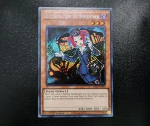 Tour Guide from the Underworld RA01-EN005 Platinum Secret Rare Yugioh Card NM - Picture 1 of 2