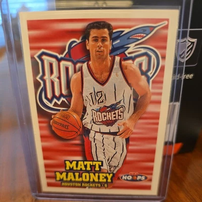 1997-98 Hoops Matt Maloney Houston Rockets #61 - Image 1 of 2