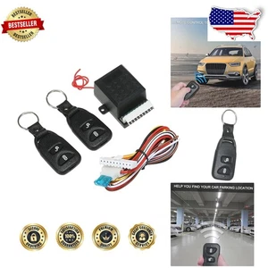 Kit sistema chiusura centralizzata telecomando ingresso senza chiave universale per auto - Foto 1 di 12