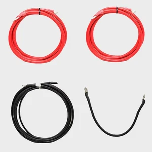 Parker Boat Battery Cables 136016 | 2 AWG Red Black (Set of 4) - Picture 1 of 2