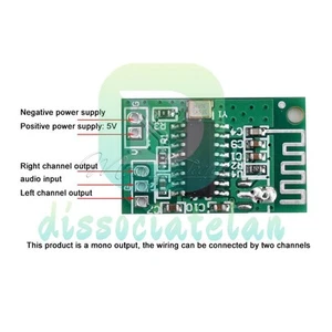 3.3V-8V Bluetooth Audio Module Digital Audio Amplifier Board Bluetooth Receiver - Picture 1 of 12