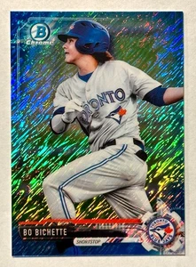 2017 Bowman Chrome Mini Prospects Blue Shimmer Refractor Bo Bichette 119/150 - Picture 1 of 2