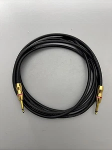 Monster Rock Prolink 1/4" TS Plug Straight to Straight Cable - 12 Ft. - Picture 1 of 3