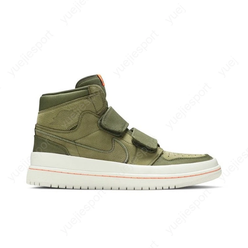 Jordan 1 Retro Double Strap High Olive Canvas for Sale
