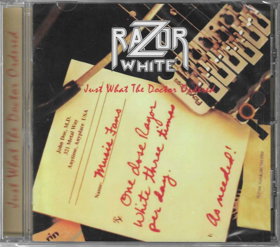 RAZOR WHITE - Just What The Doctor Ordered CD LEATHERWOLF DOKKEN NEW SEALED!!! - Image 1 of 1
