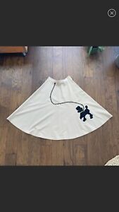 Vintage Tan Poodle Skirt Size 0