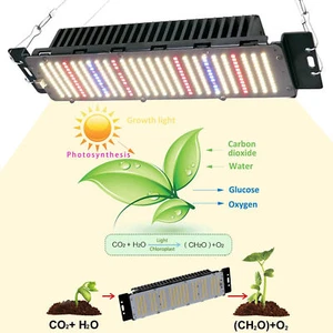 LAMPADA LED PER PIANTE 50 W SPETTRO COMPLETO LUCE DI CRESCITA SERRA LAMPADA GROW LIGHT# - Foto 1 di 16