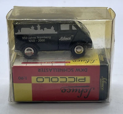 Schuco Piccolo (Alemania) Negro DKW Quickaster Diecast 1:90 Foto 1 de 4
