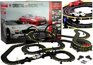 XXL Kinderrennbahn Auto Rennbahn Set Rennstrecke Looping 2Joystick 2 AUTOS fur k - Bild 1 von 11