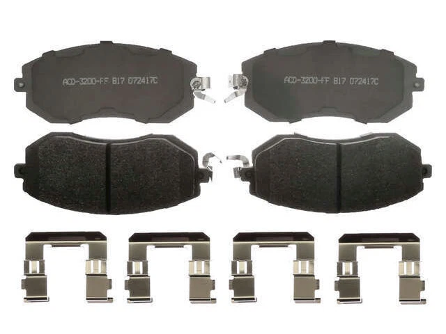 Para 2013-2020, 2022-2024 Subaru BRZ conjunto de pastilhas de freio dianteiro AC Delco 69918NNZW 2014 - Imagem 1 de 2