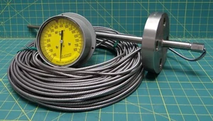 Moeller 4.5" Gas Actuated Shock Resis. Capillary Thermometer B92Q 100-800 Deg. F - Picture 1 of 8