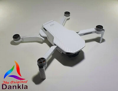 DJI MINI 4K - SKIN - CARBON WEISS / CARBON WHITE - Decal - Wrap - Folie - Bild 1 von 4