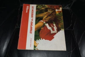 1976 OREGON STATE AT STANFORD FOOTBALL PROGRAM EX-MINT - Picture 1 of 2