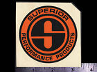 SUPERIOR Performance Products - Original Vintage 1960's Racing Water Slide Decal