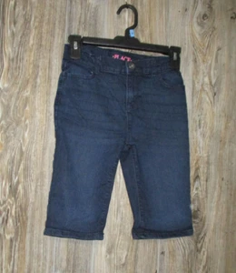 Place Girls sz 14 Skimmer Pant Darkwash Denim Summer - Picture 1 of 9