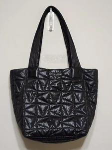 NWT Michael Kors Winnie Small Quilted Tote Shoulder Metallic Black 35T0UW4T1C - Picture 1 of 4