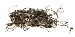 BMW OEM E30 88-89 BODY WIRING HARNESS M20B25 W/ FUSE BOX PLUGS RELAYS CLIPS - Picture 1 of 7