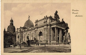 Postcard Germany Dresden Art Academy - Picture 1 of 2
