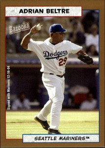 2005 Bazooka Gold Chunks #8 Adrian Beltre
