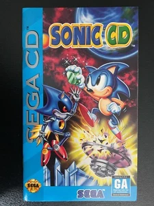 Sonic CD SEGA CD Longbox Instruction Manual Only - Picture 1 of 3